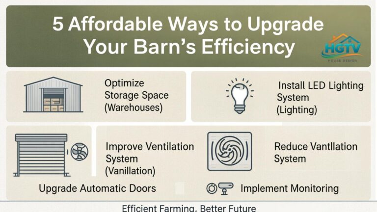 5 Affordable Ways to Upgrade Your Barn's Efficiency