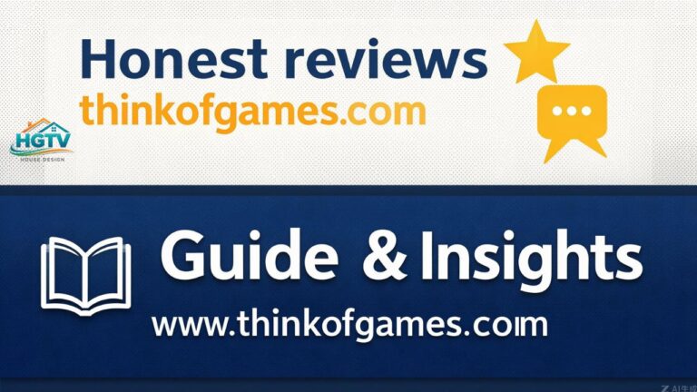 Honest reviews thinkofgames com Guide & Insights